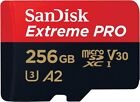 Sandisk Micro SD Card 128GB 256GB Extreme Pro Ultra Memory Cards lot 170MB/s US