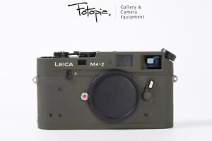 Leica M4-2 - Kanto Repaint; olive green finish (35mm Film Rangefinder Camera)