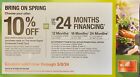 Home Depot Coupon 10% Off or Special Financing w/HD Credit Card Expires 05/08/24