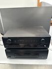 Vintage Pioneer CX-4000 Stereo Tuner with M-4000 Amp. POWER CORD CUT UNTESTED