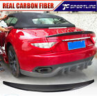 REAL CARBON Rear Trunk Spoiler Wing for Maserati Gran Turismo Convertible 12-14 (For: Maserati Sport)