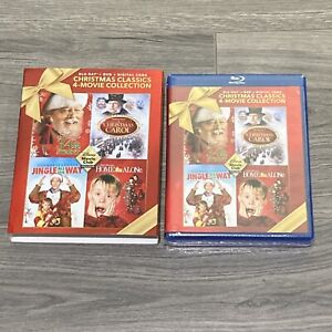 Christmas Classics 4 Movie Collection Blu-ray DVD + Digital Code Brand New