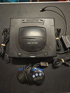 New ListingSEGA Saturn Home Console - Black - 1 controller and all hookups! Works Great!