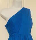 One-Shoulder Dress Size Small MM Couture Msrp $229 Party Blue