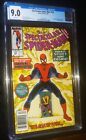 SPECTACULAR SPIDER-MAN #158 1989 Marvel Comics CGC 9.0 VF/NM White Pages
