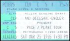 JIMMY PAGE-ROBERT PLANT-Led Zeppelin-1995 Concert Ticket Stub (Pittsburgh-Arena)