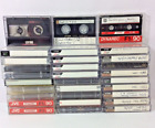 TDK Cassette Tapes Lot DT UX Sony Bias Type II Type I Recorded Sold as Blanks