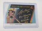 New ListingGerry Cheevers 2022-23 Upper Deck SP Authentic Sign Of The Times INSCRIBED /25
