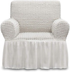 Armchair Slipcover Ivory Armchair Covers 1 Piece Easy Fitted Sofa Couch Cover Un