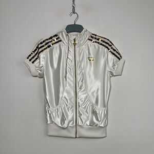 Adidas Originals Missy Elliott Women Track Jacket Sleeveless White Size 44 / S