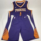 Youth Nike NBA Phoenix Suns Booker Basketball Jersey and Shorts Set Size L 14/16