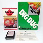 Atarisoft Dig Dug Commodore 64 Game w/ Original Box & Manual **UNTESTED**