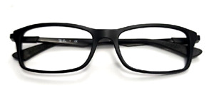 Ray Ban RB7017 5196 Black Rectangle Eyeglasses 54-17 145