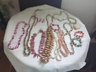 Seashell Necklaces & Leis, Bracelets, Earrings, 1.3 Lb. Lot