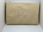 New ListingDior Mother's Day French Garden Woven Cosmetic Pouch Storage Bag New W/O Box