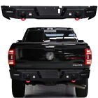 Vijay For 2019-2022 Ram 2500/3500 Steel Rear Bumper With LED Lights and D-Rings (For: 2020 Ram)
