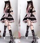 Japanese Lolita women cute jsk ruffled dress princess suspender skirt kawaii
