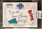 2015 Topps Dynasty One Of One Ernie Banks Cut Auto 1/1 Chicago Cubs MLB HOF