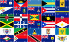Caribbean Countries Flag Novelty Car License Plate