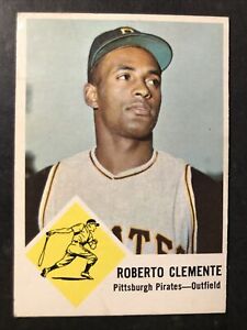 New ListingRoberto Clemente 1963 Fleer Vintage Baseball Card #56 RARE!! Pittsburgh Pirates