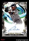 2023 Topps Inception Rookie & Emerging Star Autograph Oswald Peraza /249 RC AUTO