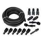 25Ft 3/8'' LS SWAP Fuel Injection Line Kit Complete Conversion EFI FI Fitting
