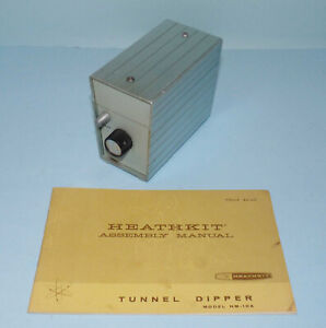 New ListingHeathkit Tunnel Dipper HM-10A with Manual - Grid Dip Meter -  c 1962