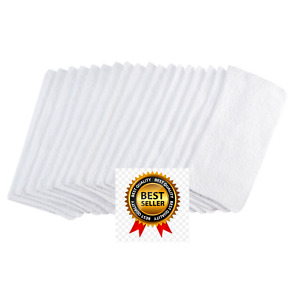 18-Pack Washcloth Bundle, White free shipping