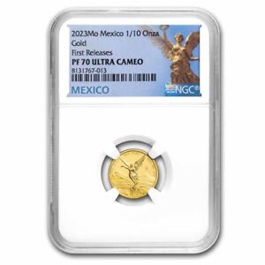 2023 Mexico 1/10 oz Gold Libertad PF-70 NGC (First Release)