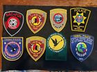 Vintage Obsolete Tribal Police/ Security Patches Mixed Lot Of 8. Item 333