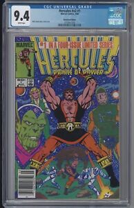 Hercules 1 v. 2 CGC 9.4 NM WP Skrulls Kang Avengers 1984 Thor MCU Movie Future🔑