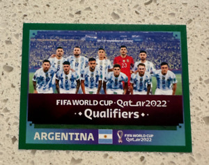 Panini World Cup Qatar 2022  Green Parallel | Team Argentina ARG1 Messi