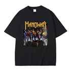 Rock Band Manowar Heavy Metal T-shirt Men Women Classic Vintage Gothic Tshirt Me