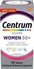 Centrum Silver Women's Multivitamin for Women 50 Plus, 65 Count (Pack of 1)