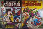 🟢🔥 SUPER SPIDER-MAN #288 + #289 MARVEL UK 1978 AMAZING 178 GREEN GOBLIN Fine-