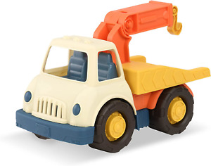 Battat- Wonder Wheels- Tow Truck – Toy Truck with Hook for Towing