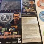 Half Life Platinum Collection PC All 5 CDs, Box, Manual, Install Steps. VG