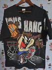 Vintage 1998 90s Taz Looney Tunes Basketball AOP Shirt Size 2XL XXL