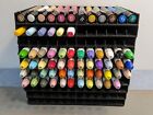 47 Art N Fly Alcohol Brush Markers; 12 Faber-Castell Pitt; 5 Copic; Plus Stand