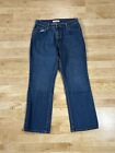 Levis 550 Relaxed Boot Cut Womens Jeans Blue Denim size 10 short