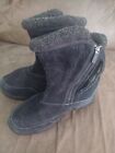 Womens Sorel Waterfall Boots Insulated Black NL1964-010 Winter Size 10 read rip