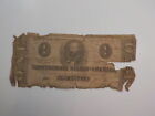 Civil War Confederate 1863 1 Dollar Bill Richmond Virginia Paper Money Currency