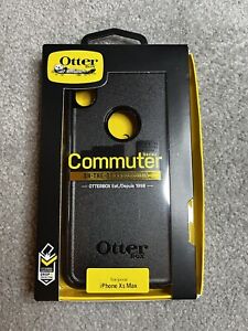 Otterbox New Black iPhone XS Max Commuter Protection Phone Case.