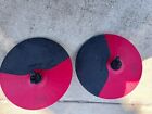 2 Alesis Nitro Mesh Red Drum Kit 10-inch Electronic Cymbal w/ Choke And Single