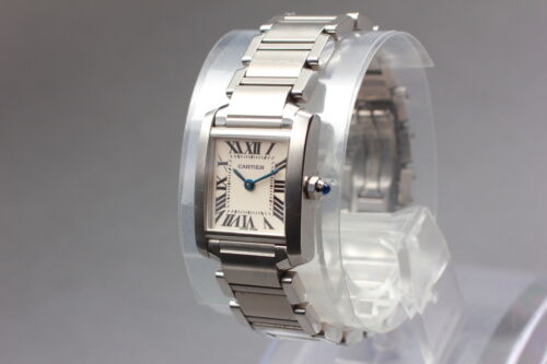 [Near MINT] Cartier Ladies Tank Francaise Quartz Watch  Ref 2384 From JAPAN