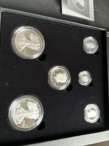 Limited Edition 2021 US Mint Silver Proof Set American Eagle Collection