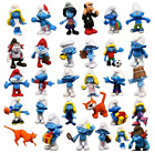 12pcs Disney Furnishing Smurfs Action Figures Toy For Kids Birthday Gift Article