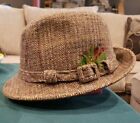 Stetson wool fedora hat 6 3/4 Brown With Other Earth-tones