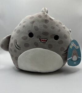 Squishmallows Sealife Azi the Shark 8 Inch Spotted White Belly Plush New w/Tags