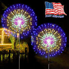 1PC Garden Solar Firework Lights Outdoor Waterproof Path Lawn Lamp Decor 150 LED